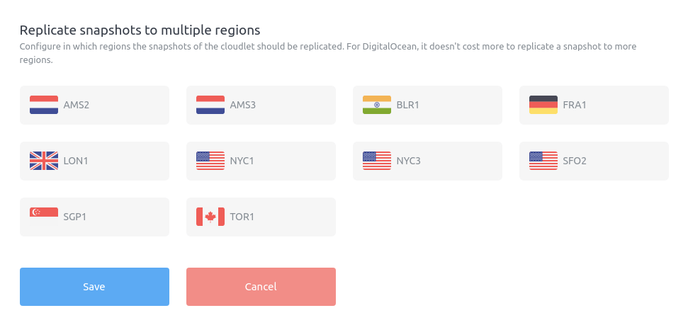 DigitalOcean region replication